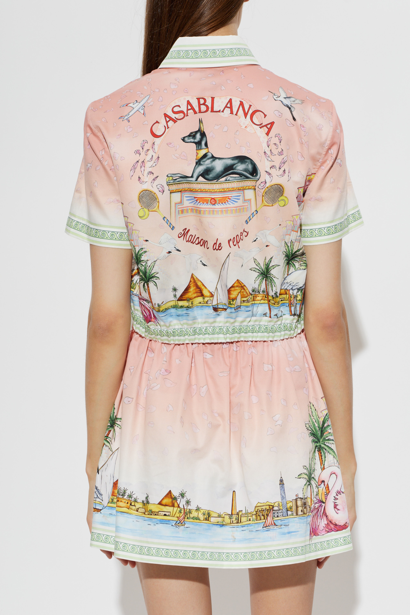 Casablanca Short Printed Shirt | Women's | Vitkac